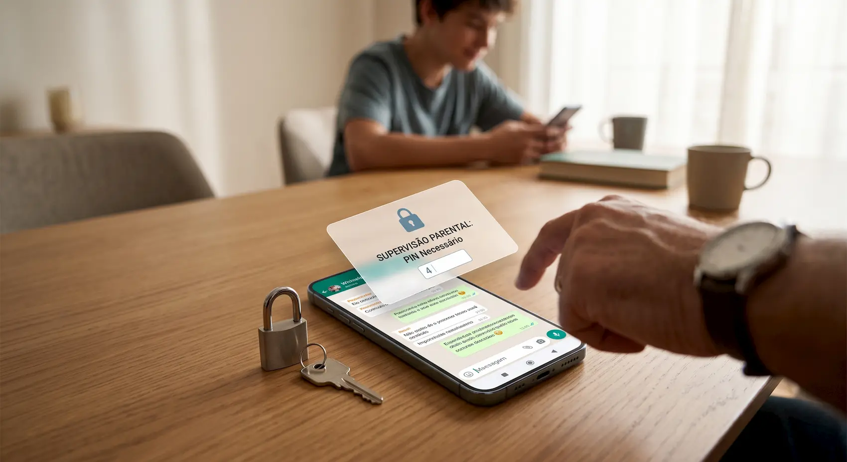 WhatsApp Libera Controle Parental